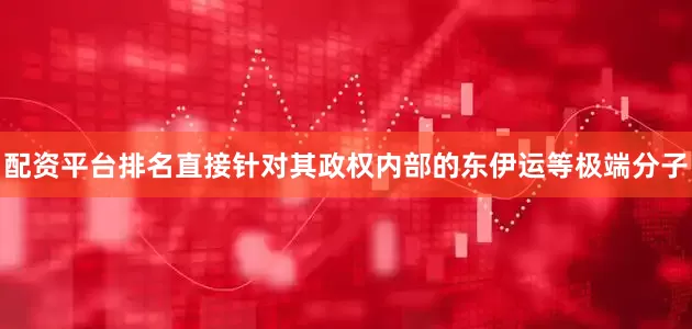 配资平台排名直接针对其政权内部的东伊运等极端分子
